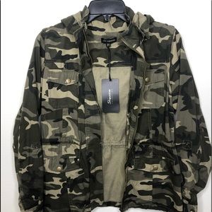 Army print jacket